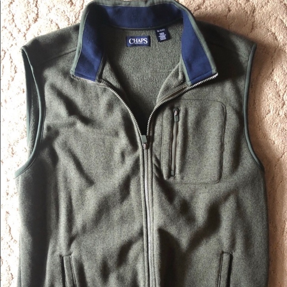 Men’s Chaps Fleece Vest